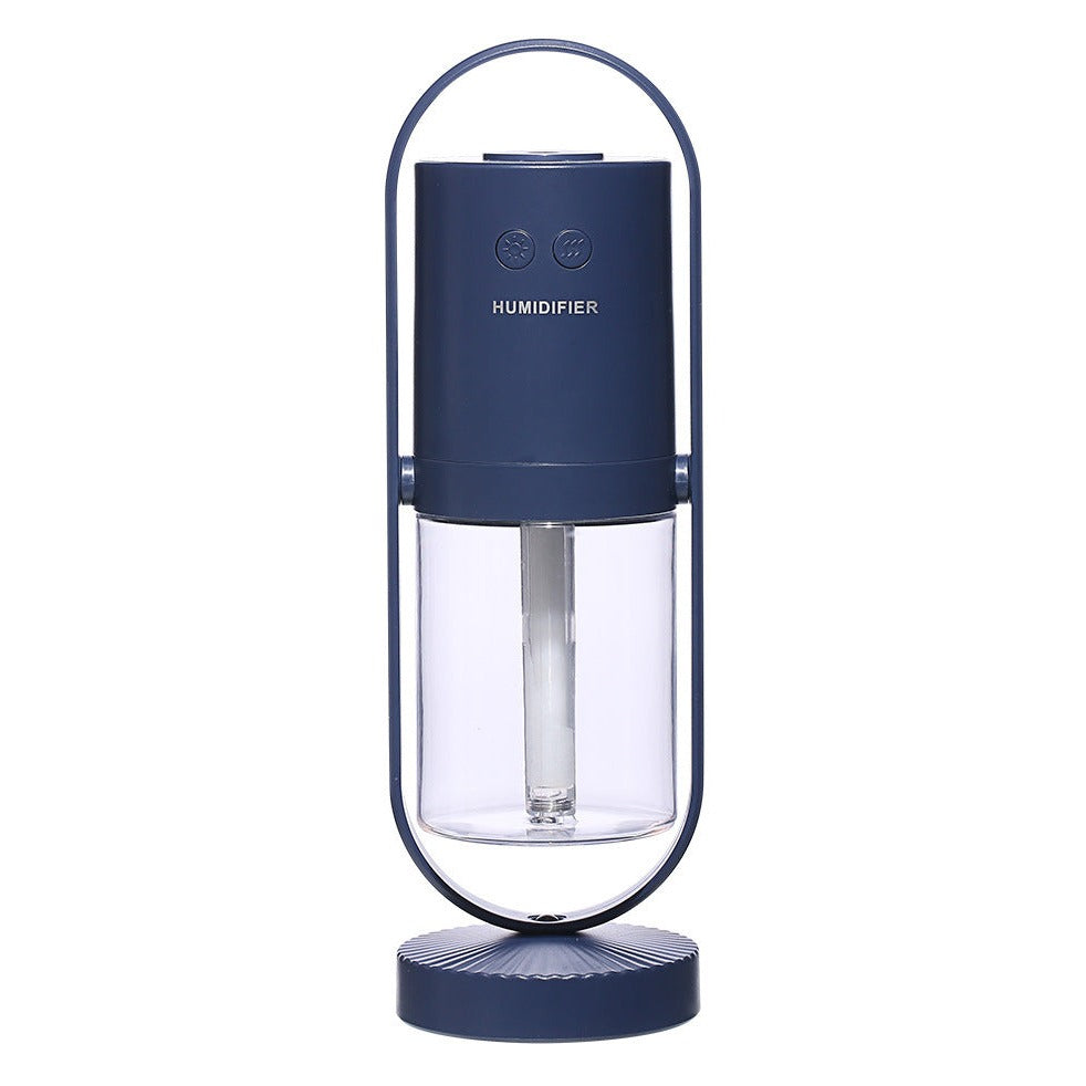 Dark Blue Designed Magic Shadow Ultrasonic Air Purifier & Humidifier