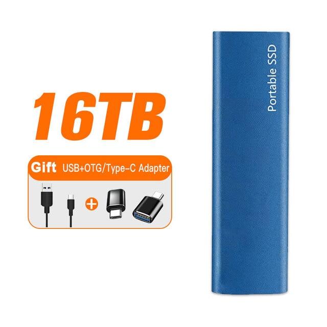 High Speed 1-16TB External Solid State Drive