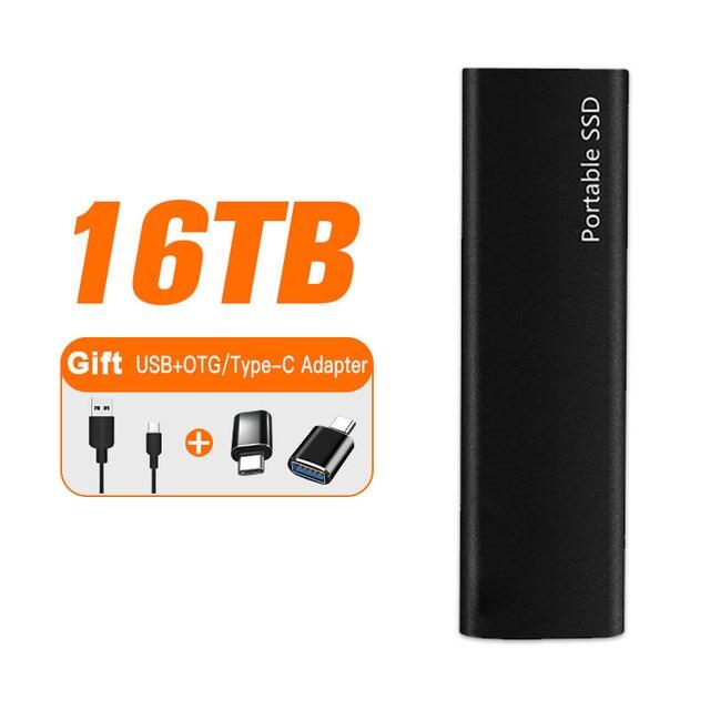 High Speed 1-16TB External Solid State Drive