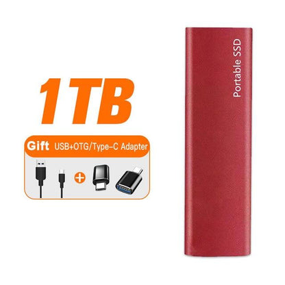 High Speed 1-16TB External Solid State Drive