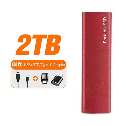 High Speed 1-16TB External Solid State Drive