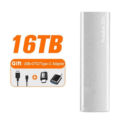 High Speed 1-16TB External Solid State Drive