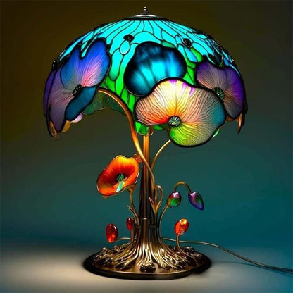 Stained Glass Mushroom Series Table Lamp