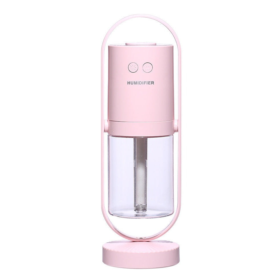 Pink Designed Magic Shadow Ultrasonic Air Purifier & Humidifier