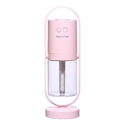 Pink Designed Magic Shadow Ultrasonic Air Purifier & Humidifier