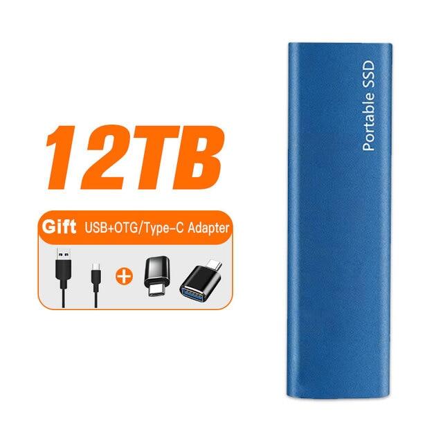 High Speed 1-16TB External Solid State Drive