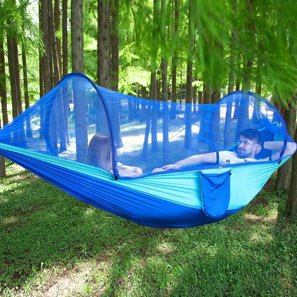 Two Person Large Hammock, Color Option Blue 