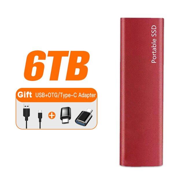 High Speed 1-16TB External Solid State Drive