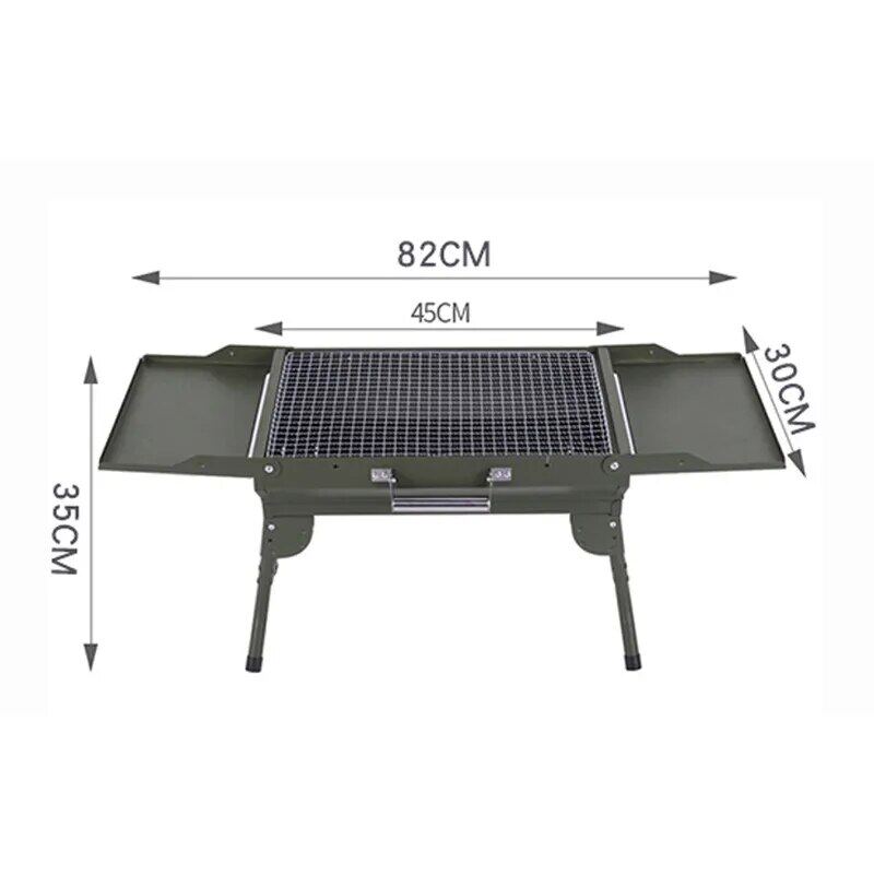 Hibachi Portable Barbecue Grill With Handle