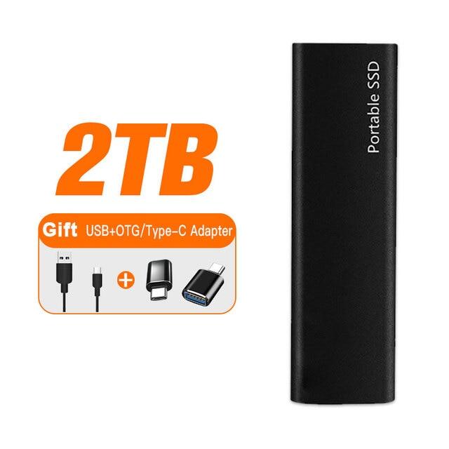 High Speed 1-16TB External Solid State Drive