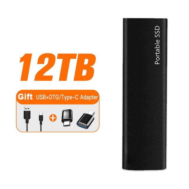 High Speed 1-16TB External Solid State Drive