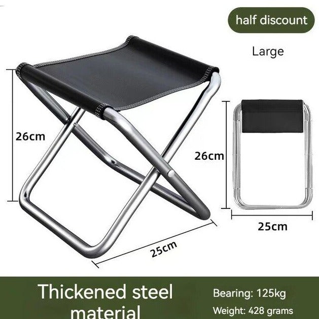 Foldable Moon Chair, Water & Tear Resistant, Phone Size Chair