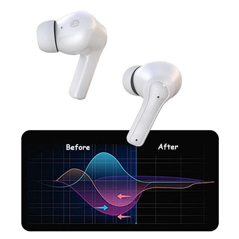 Air-earphones headset, noise cancelling 